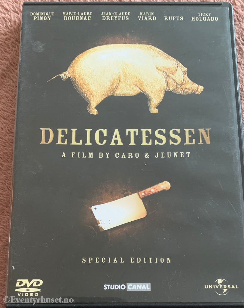 Delicatessen (1991). DVD.