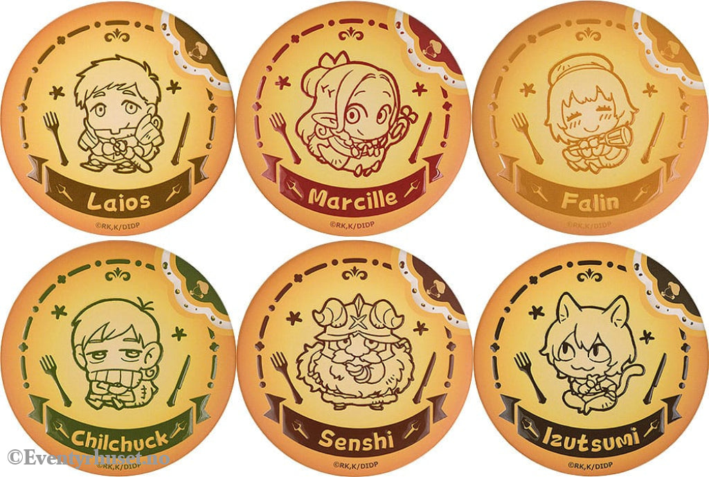 Delicious in Dungeon Pinback Button 6 cm Assortment (6) Manga & Anime