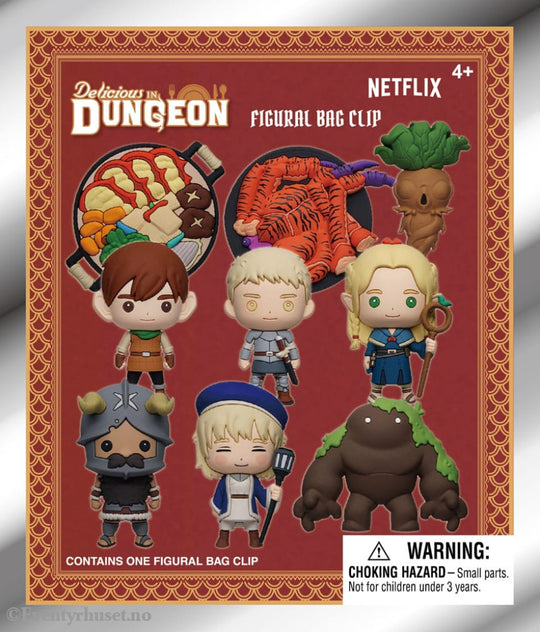 Delicious in Dungeon PVC Bag Clips Series 1 Display (24) Fashion & Accessories