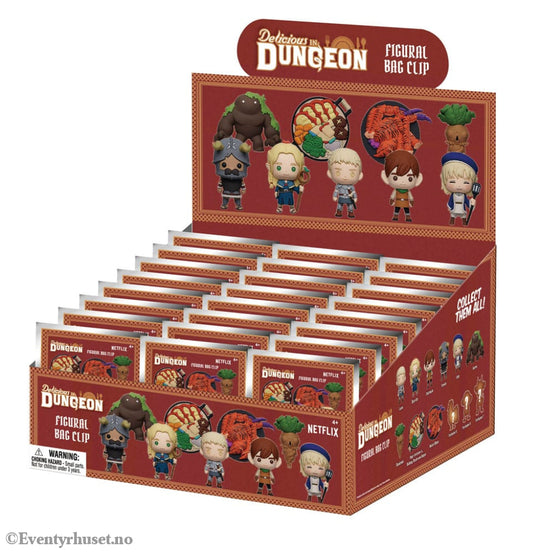 Delicious in Dungeon PVC Bag Clips Series 1 Display (24) Fashion & Accessories