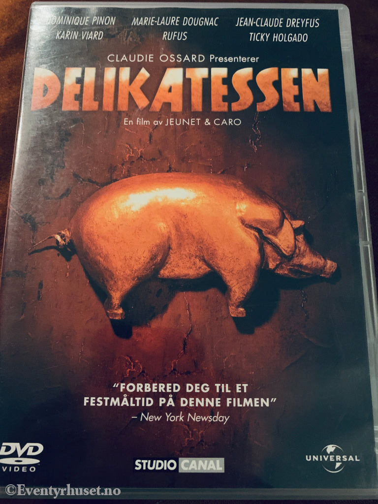 Delikatessen. DVD.