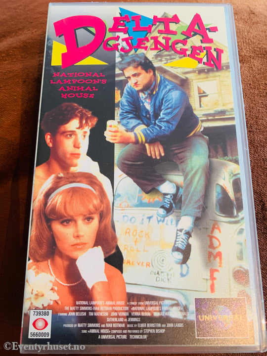 Deltagjengen (National Lampoon’s Animal House). 1978. VHS.