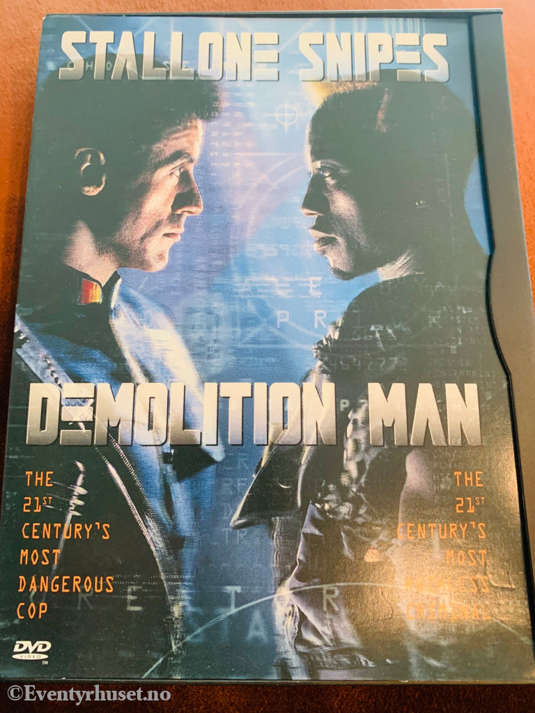 Demolition Man. 1993. Dvd Snapcase.