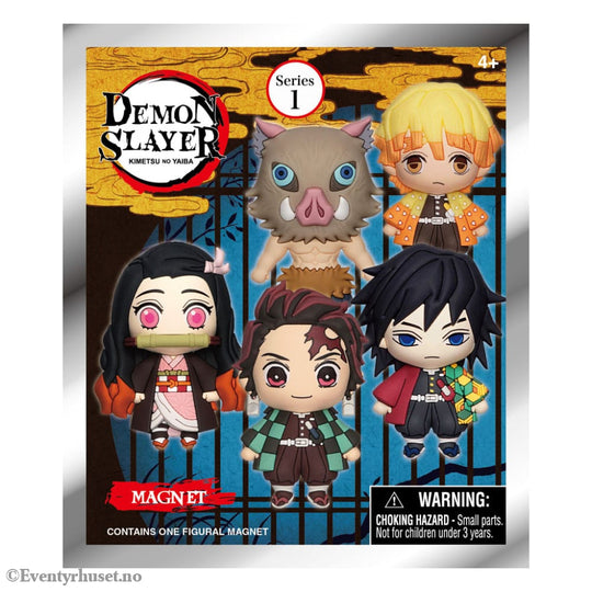 Demon Slayer: Kimetsu no Yaiba 3D 3D Magnets Series 1 Display (12) Home & Gifts