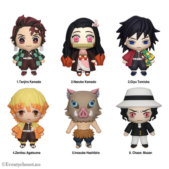 Demon Slayer: Kimetsu no Yaiba 3D 3D Magnets Series 1 Display (12) Home & Gifts