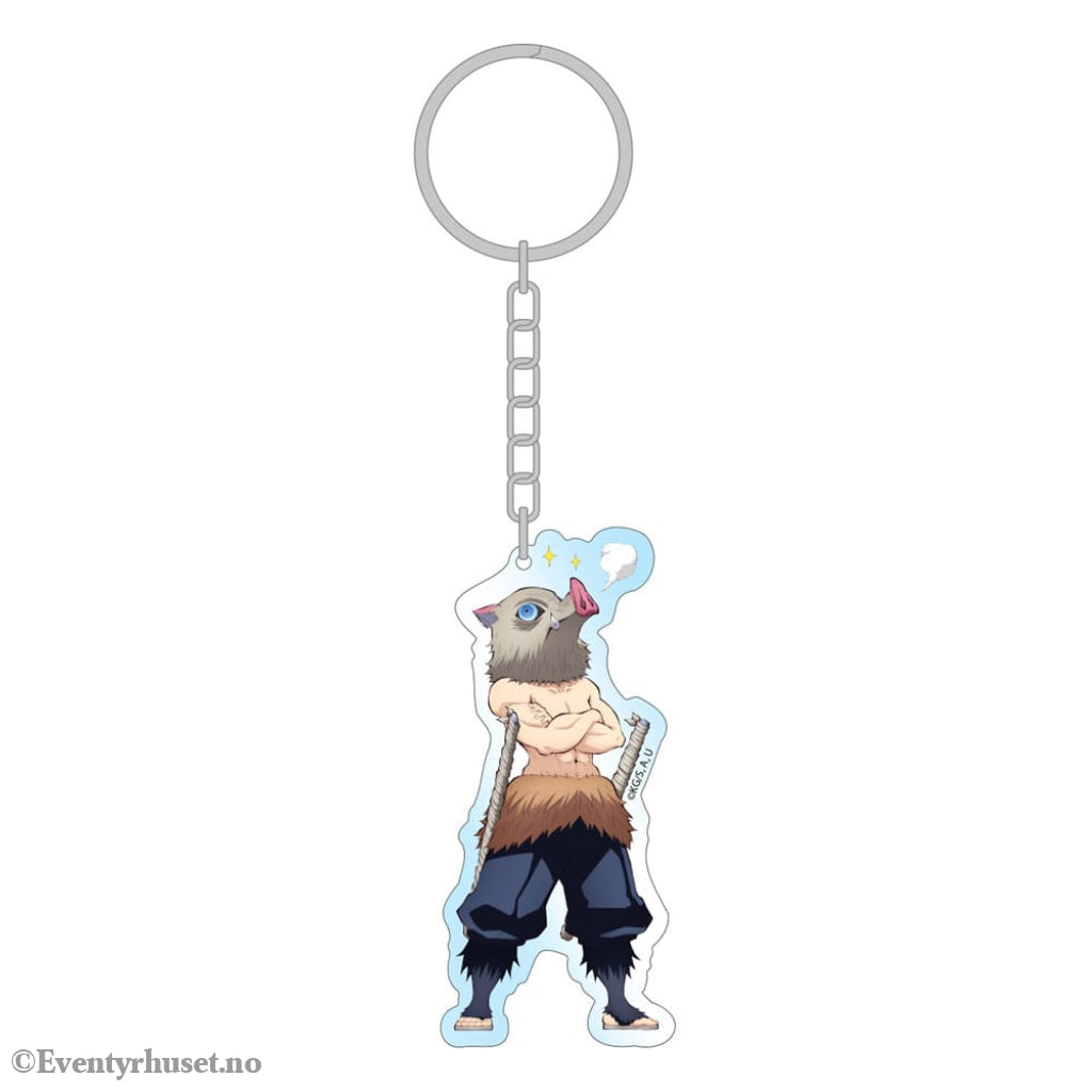 Demon Slayer: Kimetsu no Yaiba Acrylic Keychain Inosuke Holographic 8 cm Manga & Anime