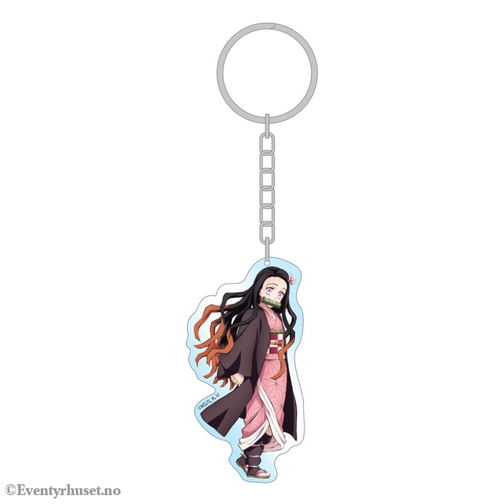Demon Slayer: Kimetsu no Yaiba Acrylic Keychain Nezuko Holographic 7 cm Manga & Anime