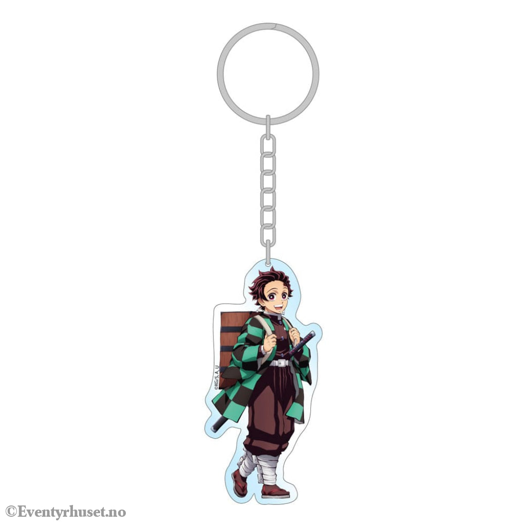 Demon Slayer: Kimetsu no Yaiba Acrylic Keychain Tanjiro Holographic 8 cm Manga & Anime