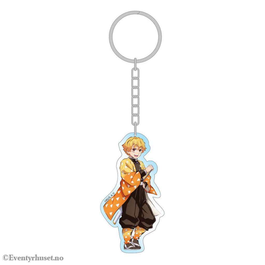 Demon Slayer: Kimetsu no Yaiba Acrylic Keychain Zenitsu Holographic 7 cm Manga & Anime