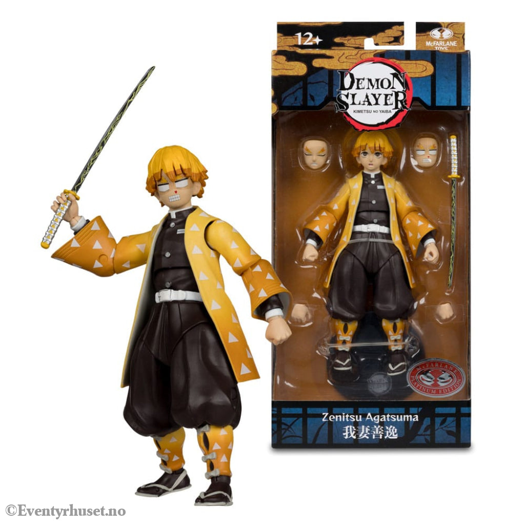 Demon Slayer: Kimetsu no Yaiba Action Figure Zenitsu Agatsuma Plantinum Edition 15 cm Toys
