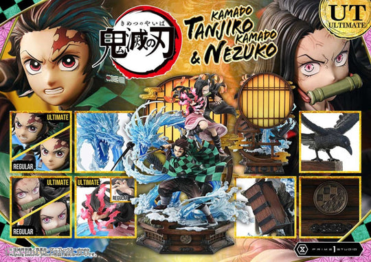 Demon Slayer: Kimetsu no Yaiba Concept Masterline Series Statue 1/6 Nezuko & Tanjiro Ultimate Ver. 56 cm Collectibles