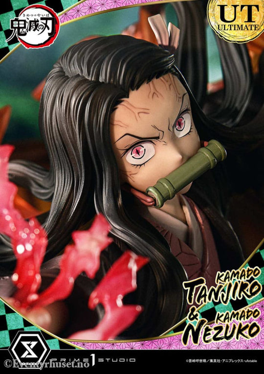 Demon Slayer: Kimetsu no Yaiba Concept Masterline Series Statue 1/6 Nezuko & Tanjiro Ultimate Ver. 56 cm Collectibles
