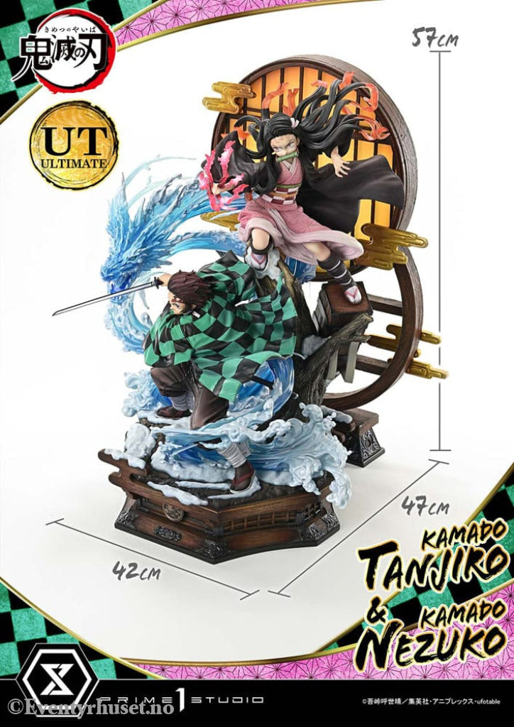 Demon Slayer: Kimetsu no Yaiba Concept Masterline Series Statue 1/6 Nezuko & Tanjiro Ultimate Ver. 56 cm Collectibles