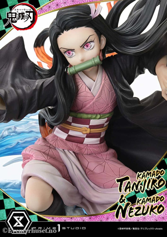 Demon Slayer: Kimetsu no Yaiba Concept Masterline Series Statue 1/6 Nezuko & Tanjiro Ultimate Ver. 56 cm Collectibles