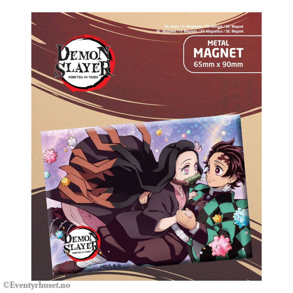 Demon Slayer: Kimetsu no Yaiba Fridge Magnet Tanjiro & Nezuko Manga & Anime