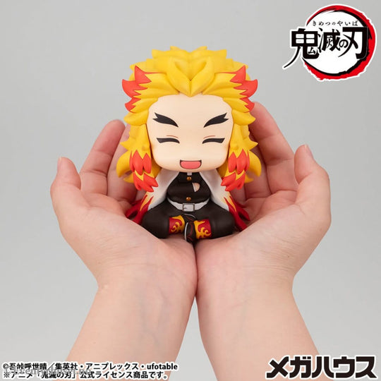 Demon Slayer: Kimetsu no Yaiba Look Up PVC Statue Rengoku Kyoujurou Smile Ver. 11 cm Manga & Anime