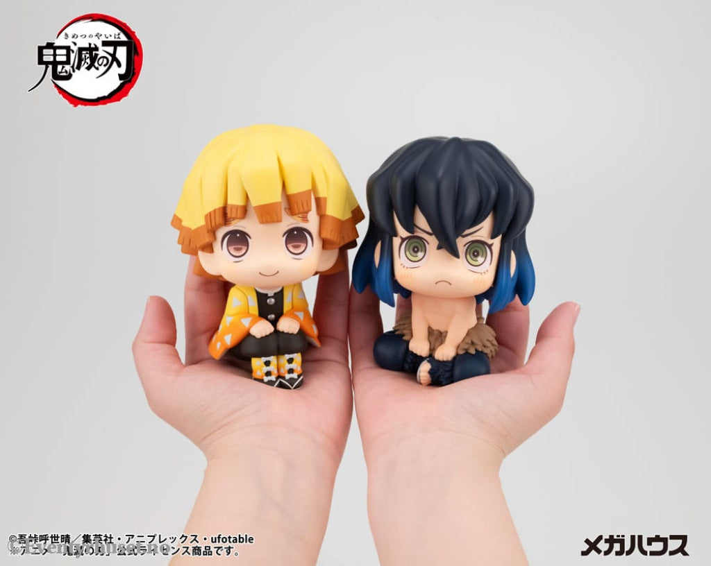 Demon Slayer Kimetsu no Yaiba Look Up PVC Statue Zenitsu Agatsuma Smile Ver. 11 cm Manga & Anime