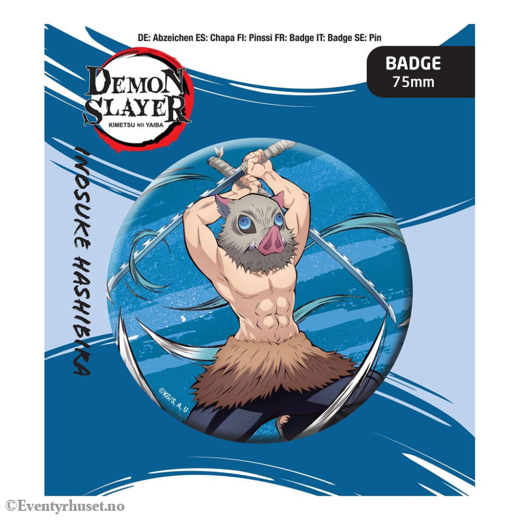 Demon Slayer: Kimetsu no Yaiba Pin Badge Inosuke Hashibira Manga & Anime