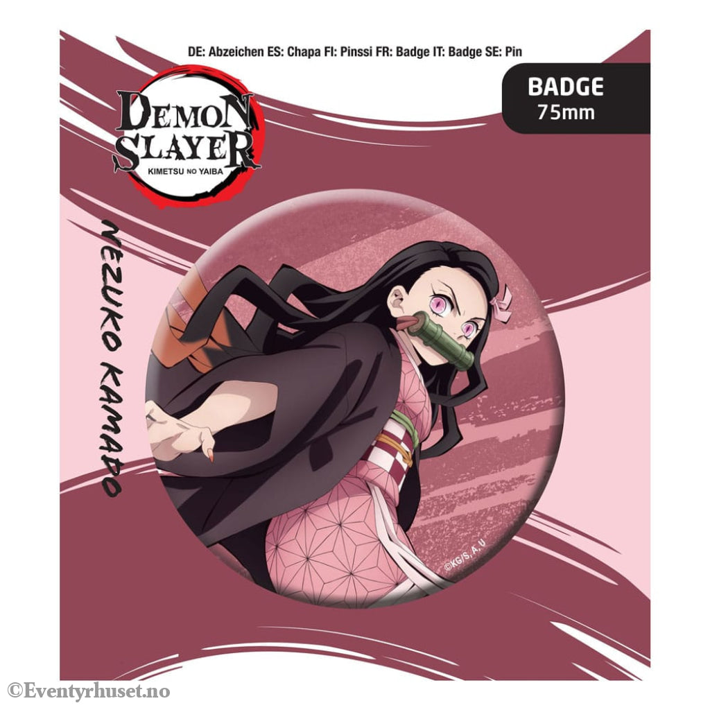 Demon Slayer: Kimetsu no Yaiba Pin Badge Nezuko Kamado Manga & Anime