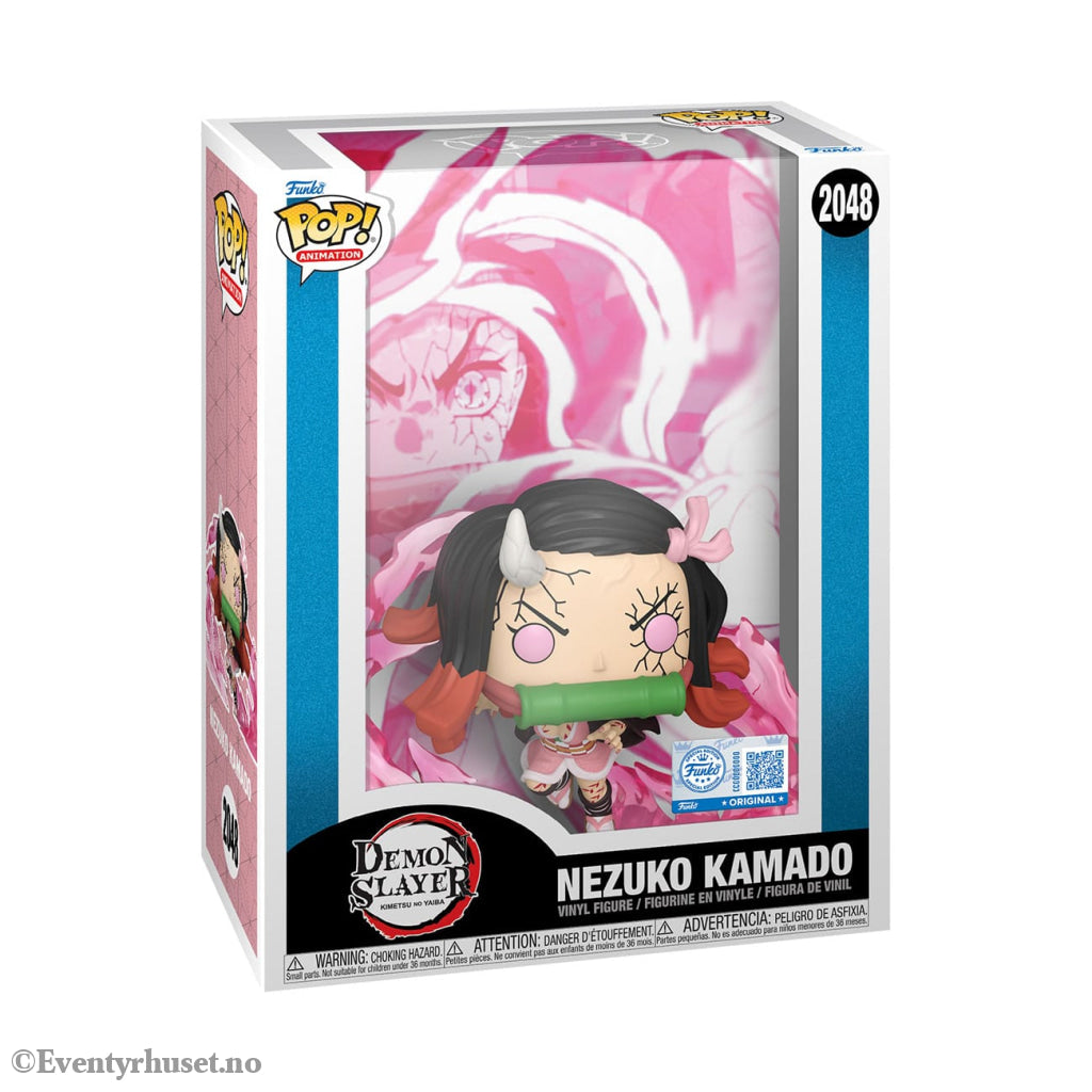 Demon Slayer: Kimetsu no Yaiba POP! Animation Cover Vinyl Figure Nezuko 9 cm Collectibles