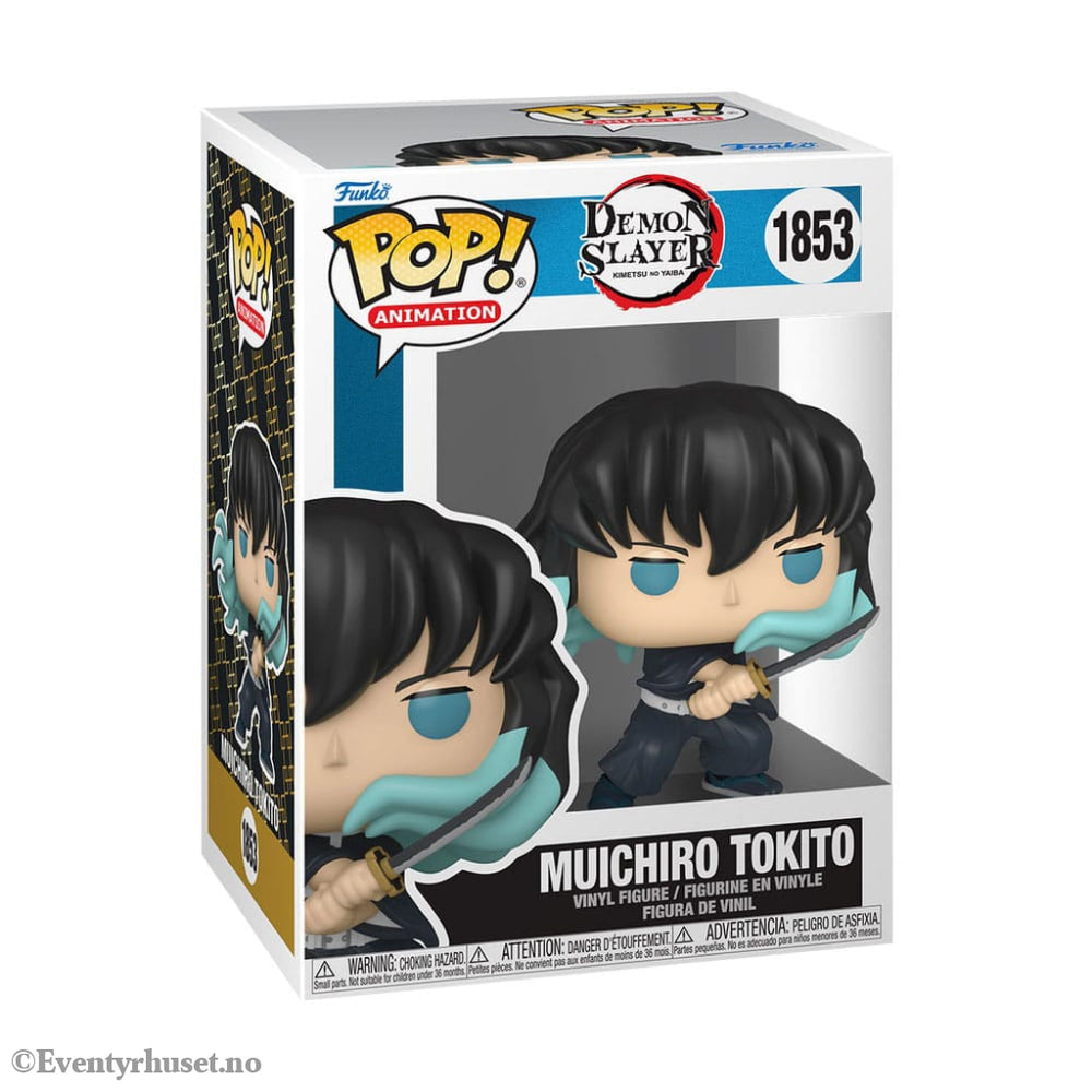 Demon Slayer: Kimetsu no Yaiba POP! Animation Vinyl Figure Muichiro (Attack) w/CH 9 cm Assortment (6) Manga & Anime