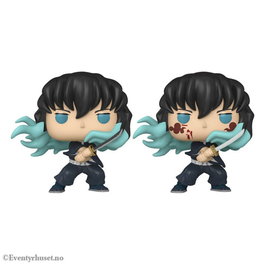 Demon Slayer: Kimetsu no Yaiba POP! Animation Vinyl Figure Muichiro (Attack) w/CH 9 cm Assortment (6) Manga & Anime