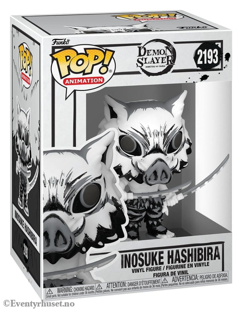 Demon Slayer: Kimetsu no Yaiba POP! Animation Vinyl Figures Inosuke(Sumi-Ink) 9 cm Manga & Anime
