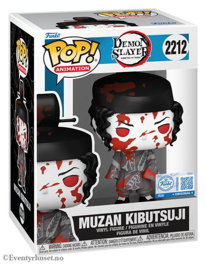 Demon Slayer: Kimetsu no Yaiba POP! Animation Vinyl Figures Muzan 9 cm Manga & Anime