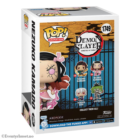 Demon Slayer: Kimetsu no Yaiba POP! Animation Vinyl Figures Nezuko(Demon Form) 9 cm Manga & Anime