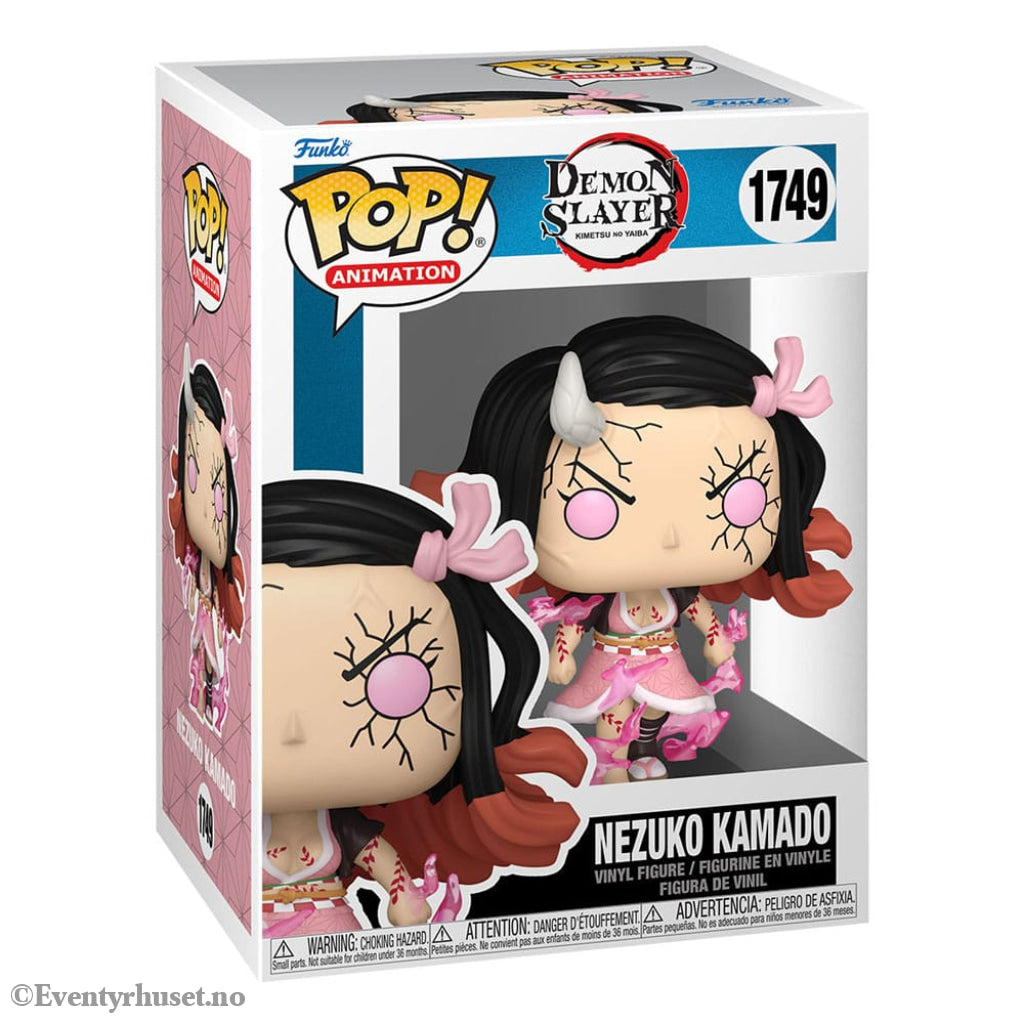 Demon Slayer: Kimetsu no Yaiba POP! Animation Vinyl Figures Nezuko(Demon Form) 9 cm Manga & Anime