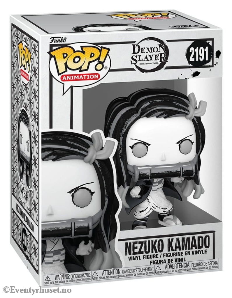Demon Slayer: Kimetsu no Yaiba POP! Animation Vinyl Figures Nezuko(Sumi-Ink) 9 cm Manga & Anime