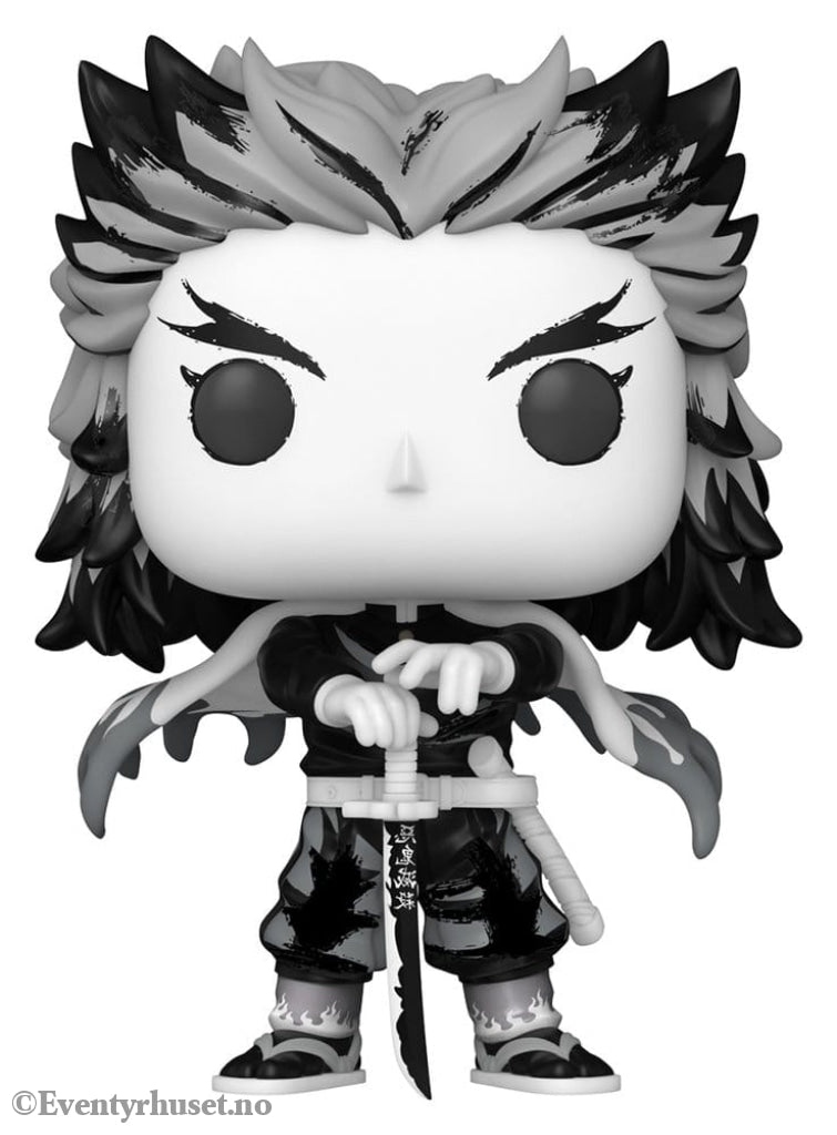 Demon Slayer: Kimetsu no Yaiba POP! Animation Vinyl Figures Rengoku(Sumi-Ink) 9 cm Manga & Anime