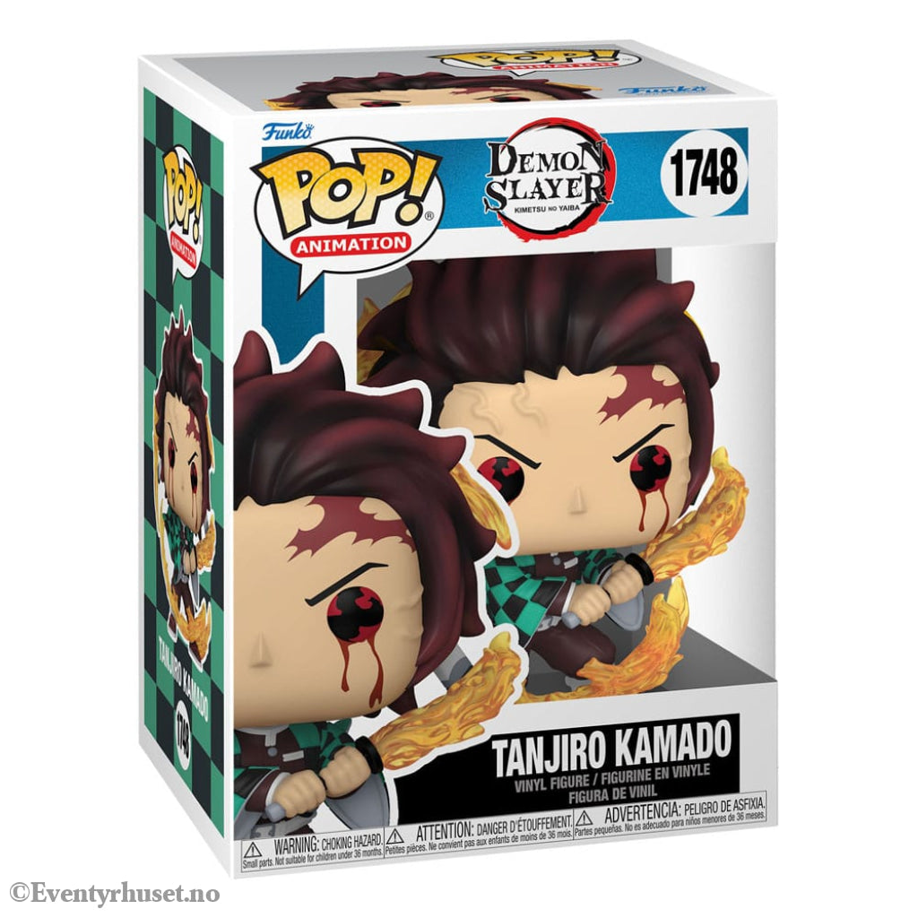 Demon Slayer: Kimetsu no Yaiba POP! Animation Vinyl Figures Tanjiro(Sun Breathing) 9 cm Manga & Anime