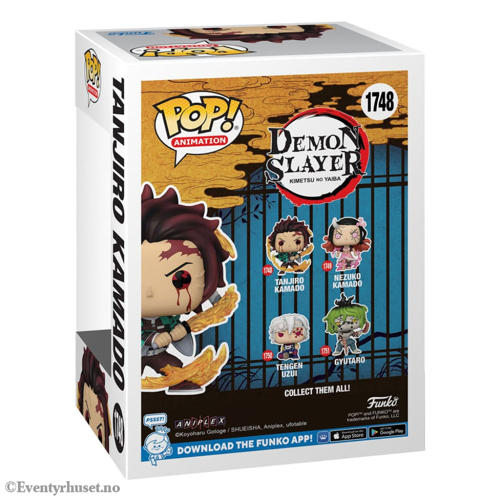 Demon Slayer: Kimetsu no Yaiba POP! Animation Vinyl Figures Tanjiro(Sun Breathing) 9 cm Manga & Anime