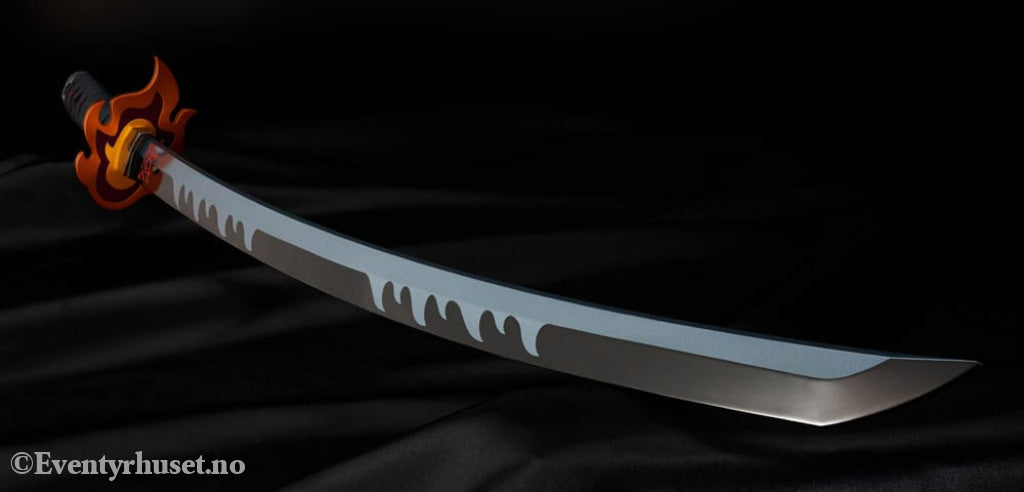 Demon Slayer: Kimetsu no Yaiba Proplica Replica 1/1 Nichirin Sword (Tanjiro Kamado) Kyojuro Rengoku´s Sword Gueard Ver.