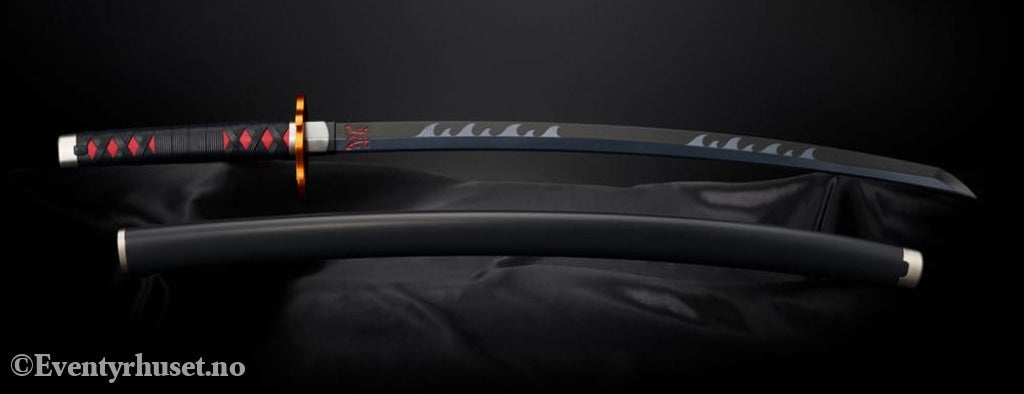 Demon Slayer: Kimetsu no Yaiba Proplica Replica 1/1 Nichirin Sword (Tanjiro Kamado) Kyojuro Rengoku´s Sword Gueard Ver.