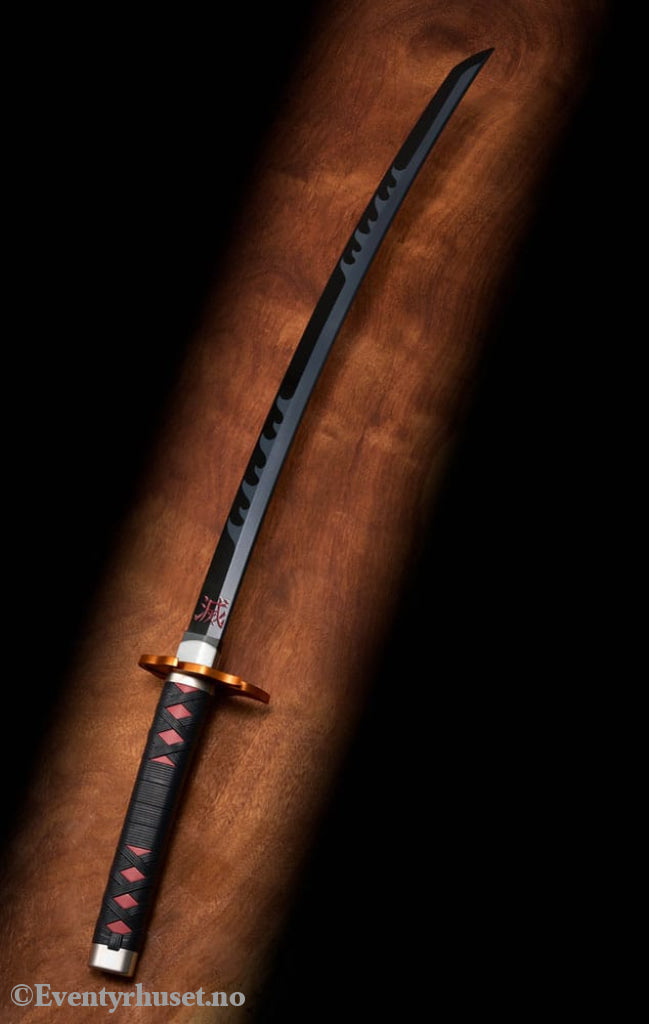 Demon Slayer: Kimetsu no Yaiba Proplica Replica 1/1 Nichirin Sword (Tanjiro Kamado) Kyojuro Rengoku´s Sword Gueard Ver.