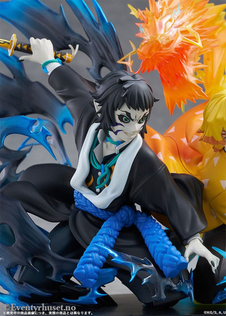 Demon Slayer: Kimetsu no Yaiba PVC Statue Zenitsu Agatsuma & Kaigaku 15 cm Manga & Anime