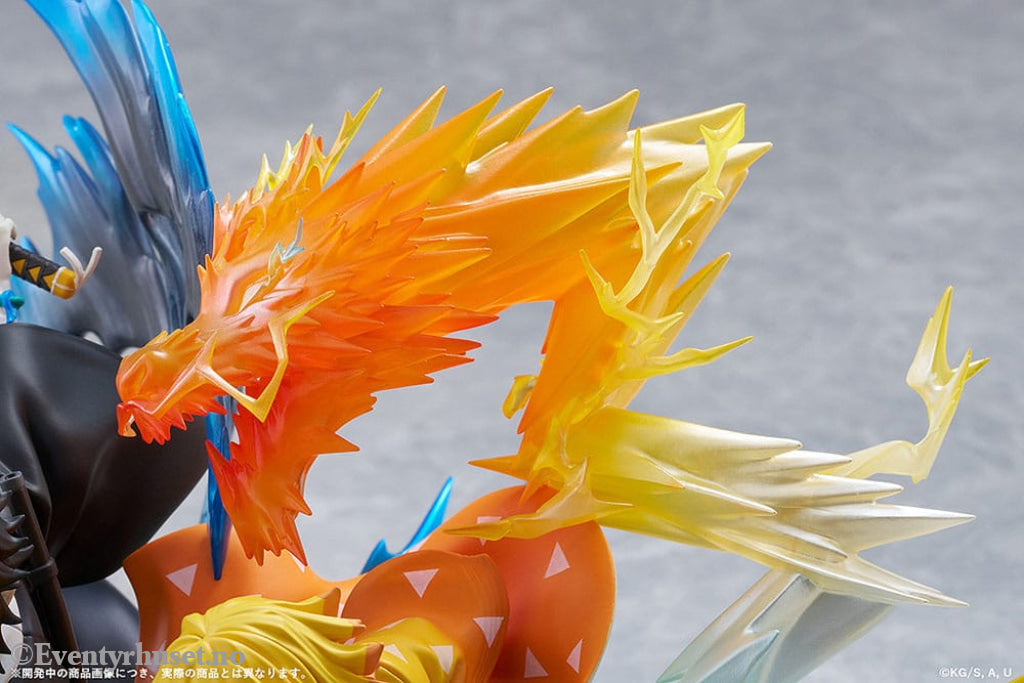 Demon Slayer: Kimetsu no Yaiba PVC Statue Zenitsu Agatsuma & Kaigaku 15 cm Manga & Anime