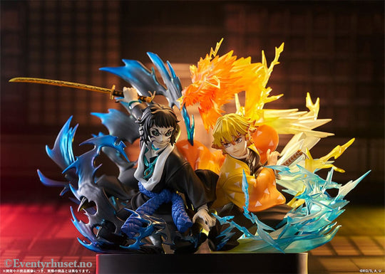 Demon Slayer: Kimetsu no Yaiba PVC Statue Zenitsu Agatsuma & Kaigaku 15 cm Manga & Anime