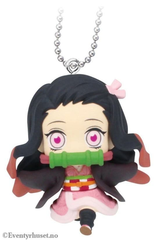 Demon Slayer: Kimetsu no Yaiba Swing Danglers Keychains 3 cm Mystery Capsule Display (12) Fashion & Accessories
