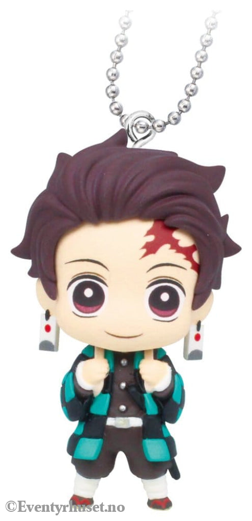 Demon Slayer: Kimetsu no Yaiba Swing Danglers Keychains 3 cm Mystery Capsule Display (12) Fashion & Accessories