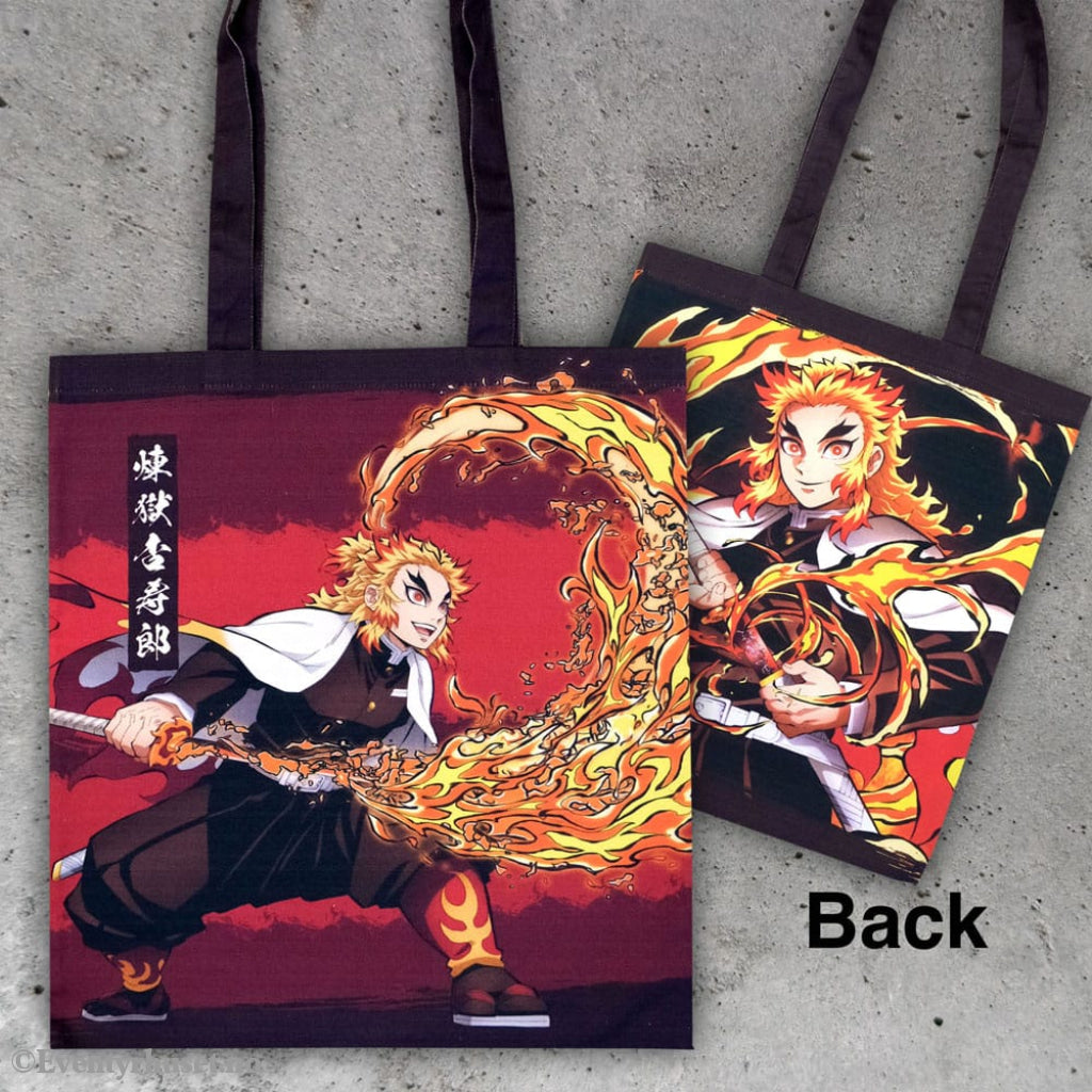 Demon Slayer: Kimetsu no Yaiba Tote Bag Kyojuro Rengoku Manga & Anime