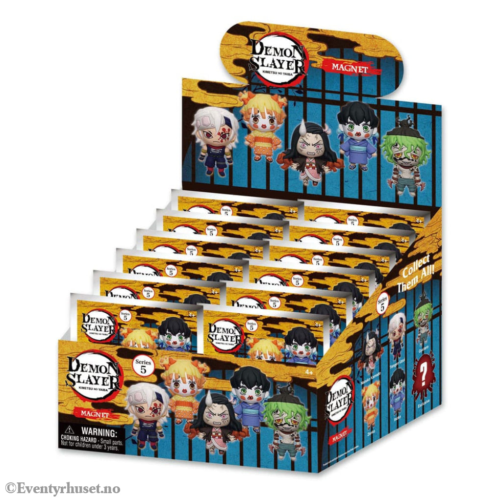Demon Slayer Magnets blind pack Series 5 Display (12) Home & Gifts