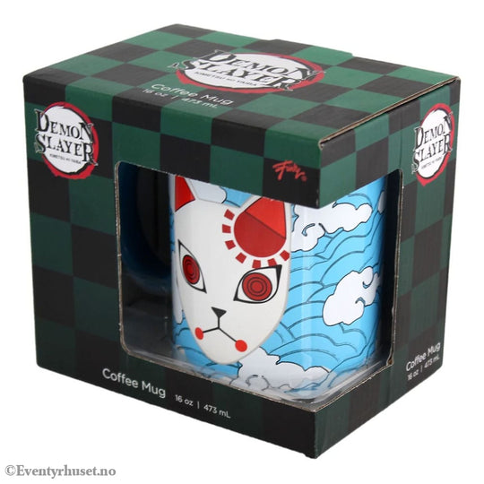Demon Slayer Mug Tanjiro Mask 473 ml Home & Gifts
