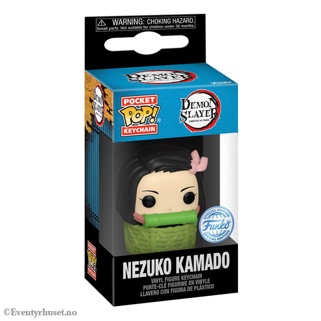 Demon Slayer Pocket POP! Vinyl Keychains 4 cm Nezuko’n BSKT Display (12) Manga & Anime