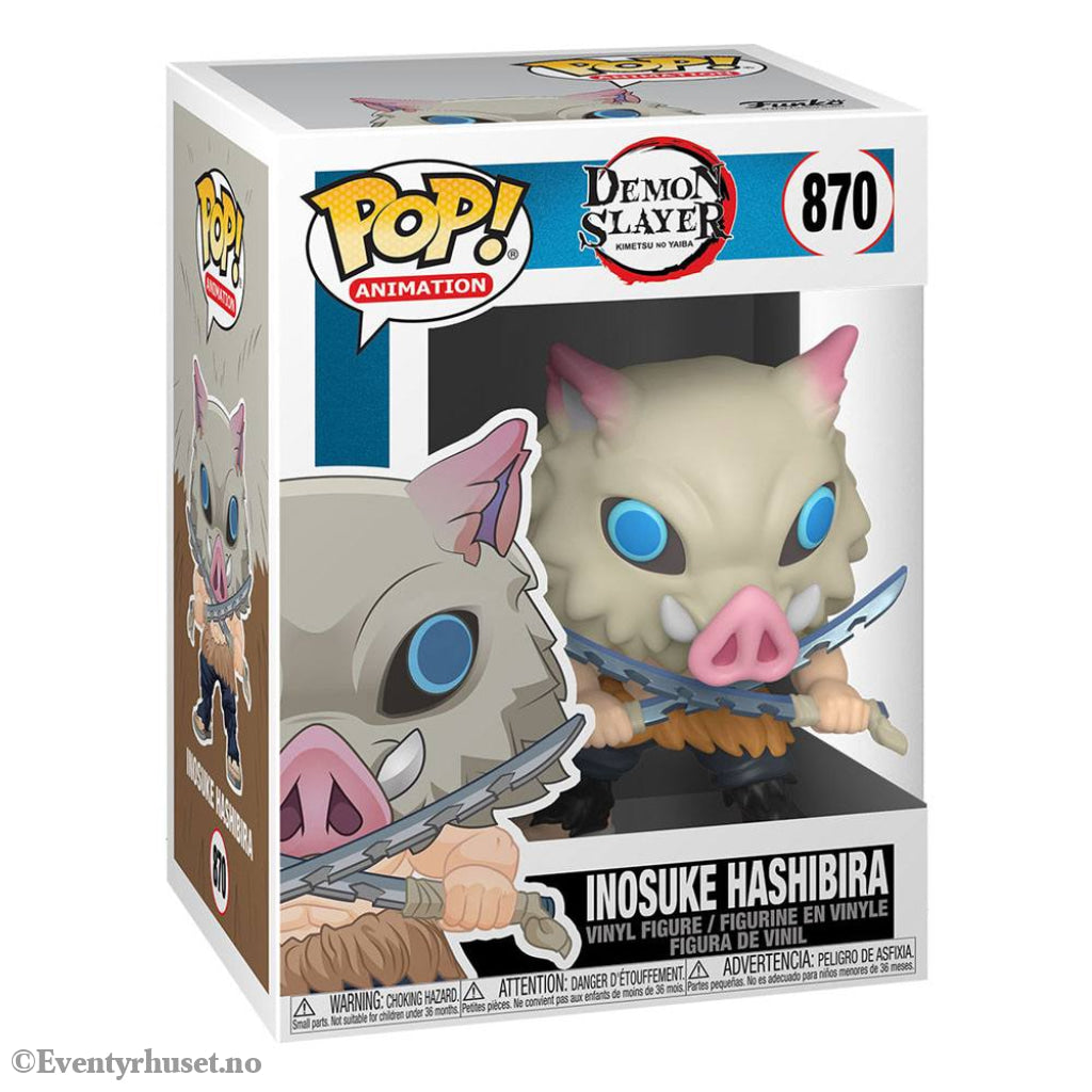 Demon Slayer POP! Animation Vinyl Figure Inosuke Hashibira 9 cm Manga & Anime