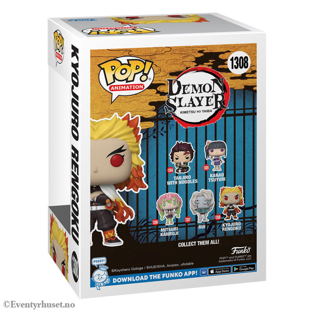 Demon Slayer POP! Animation Vinyl Figure Rengoku 9 cm Manga & Anime
