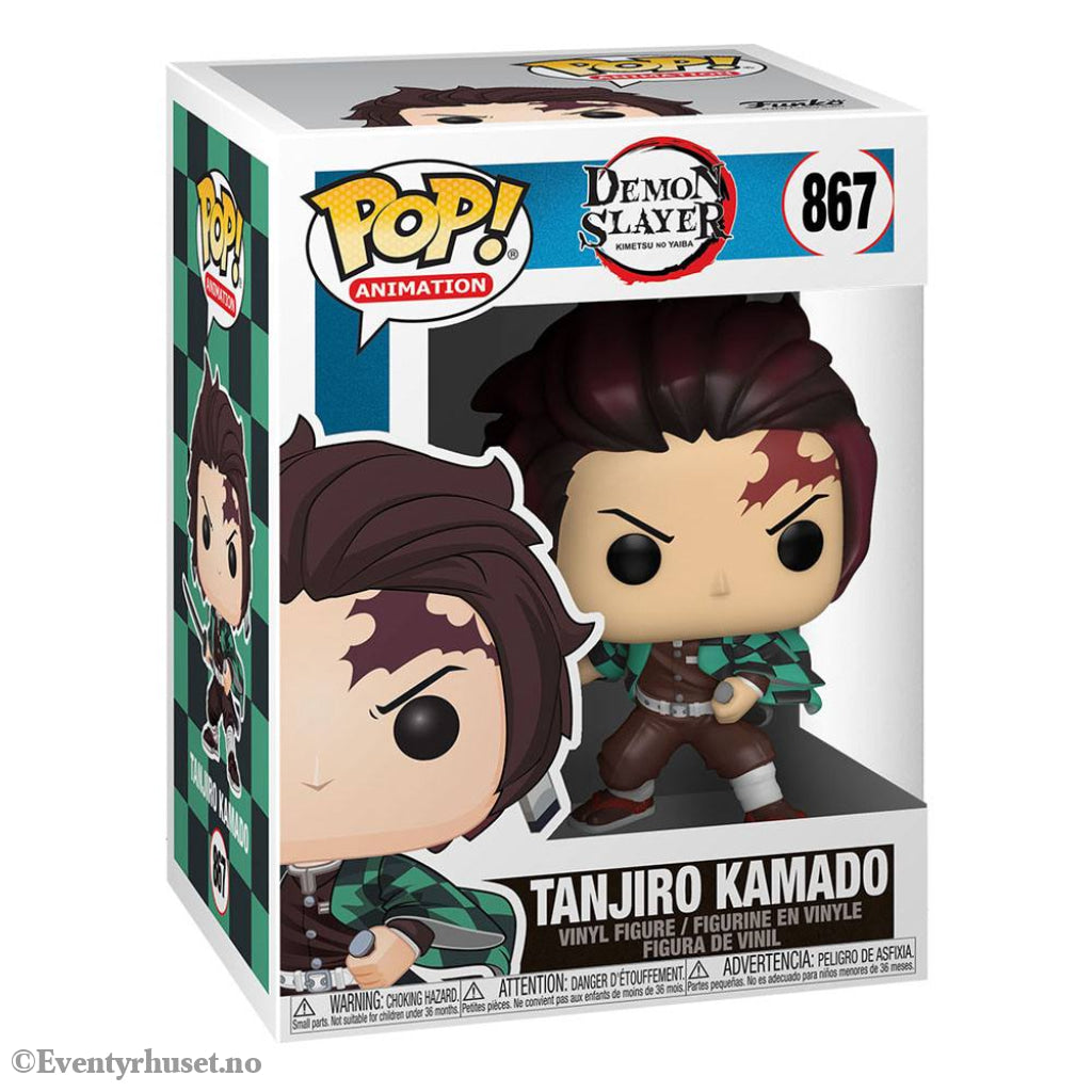 Demon Slayer POP! Animation Vinyl Figure Tanjiro Kamado 9 cm Manga & Anime