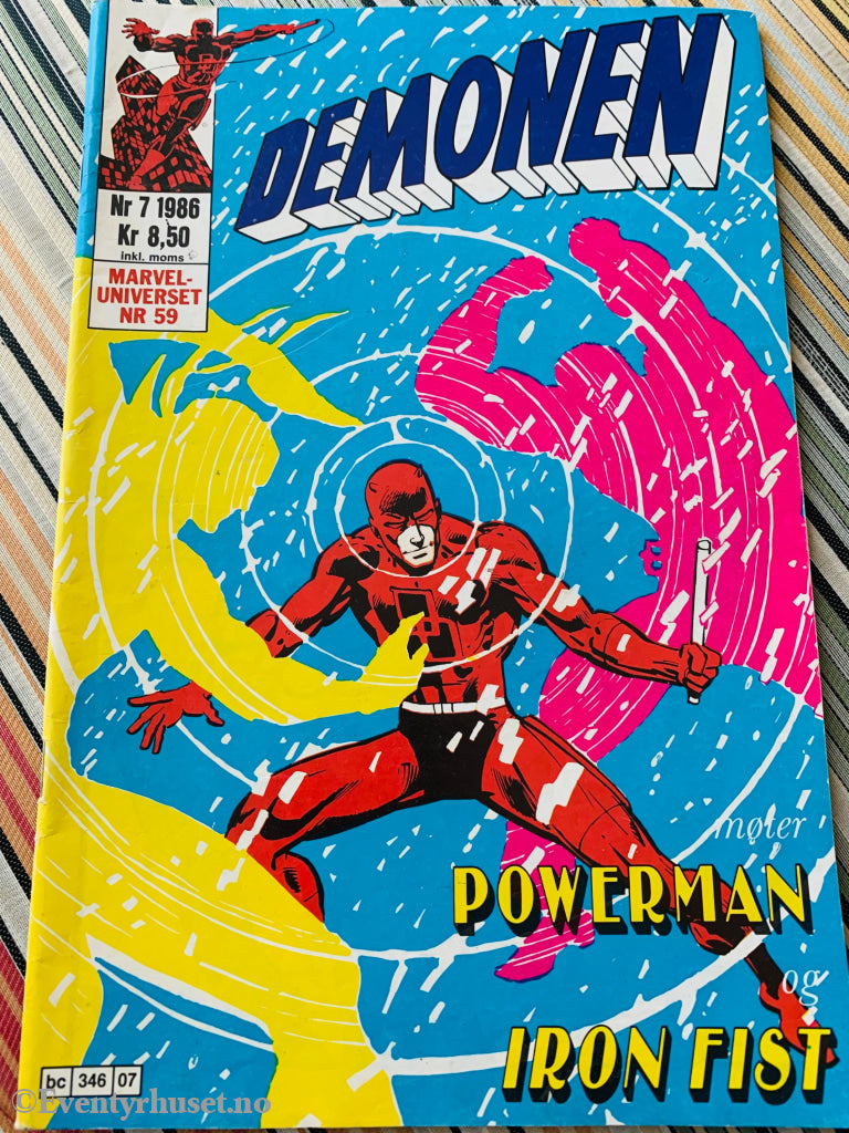 Demonen. 1986/07. Tegneserieblad